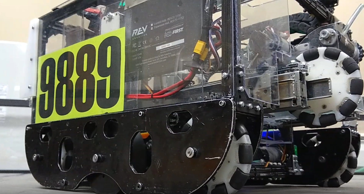 9889 Cruise Control's Relic Recovery robot