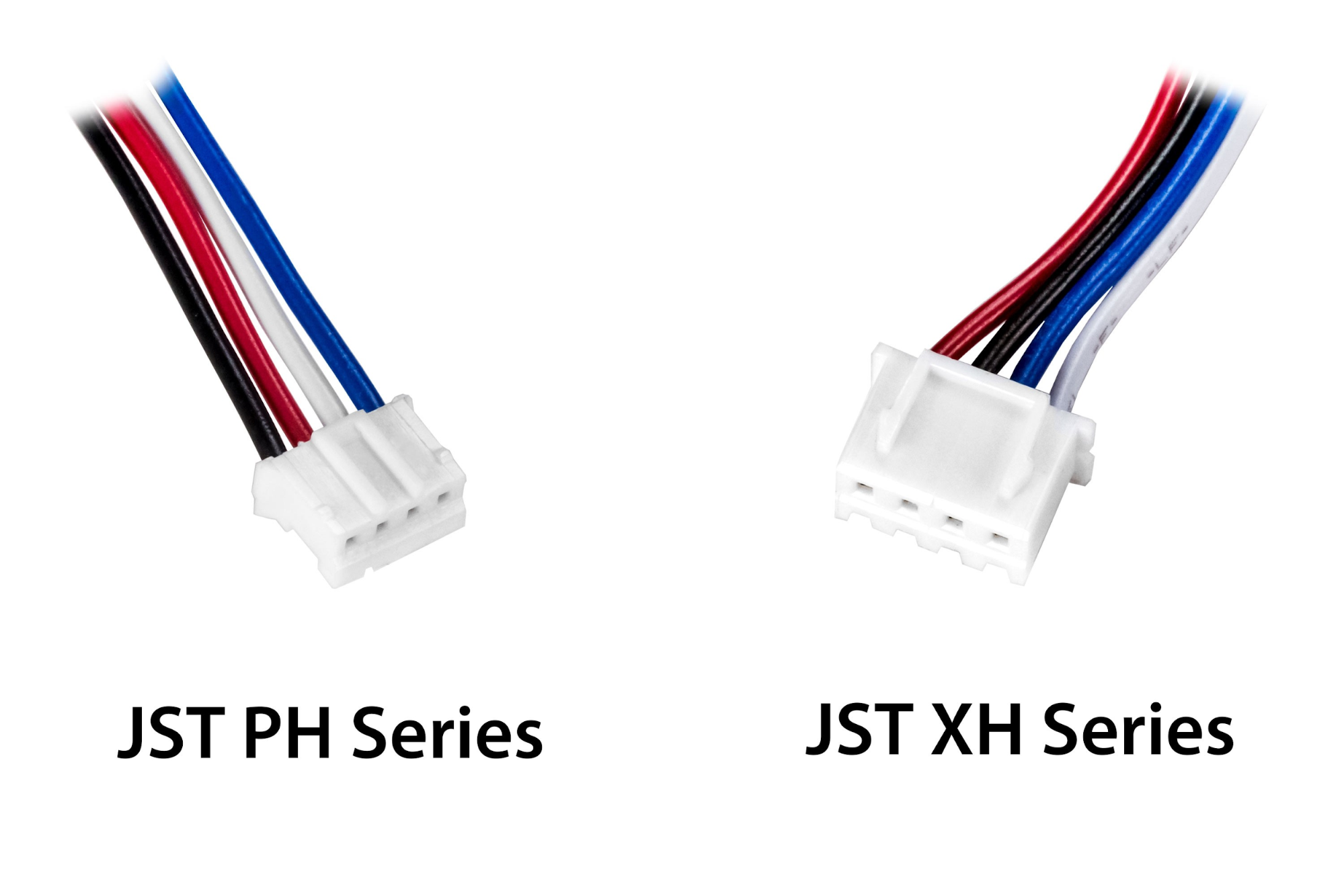 JST-PH and JST-XH connectors